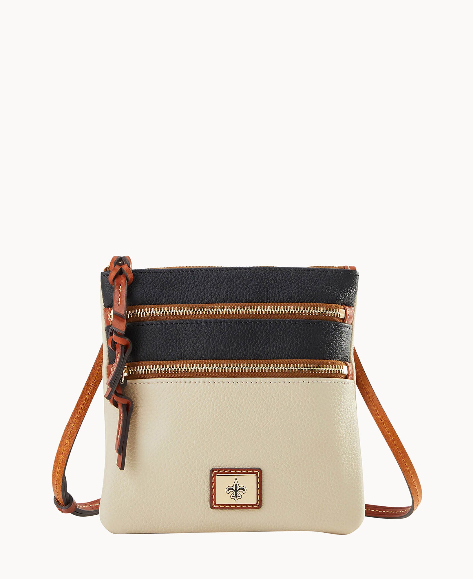 NFL Saints Triple Zip Crossbody – ILoveDooney