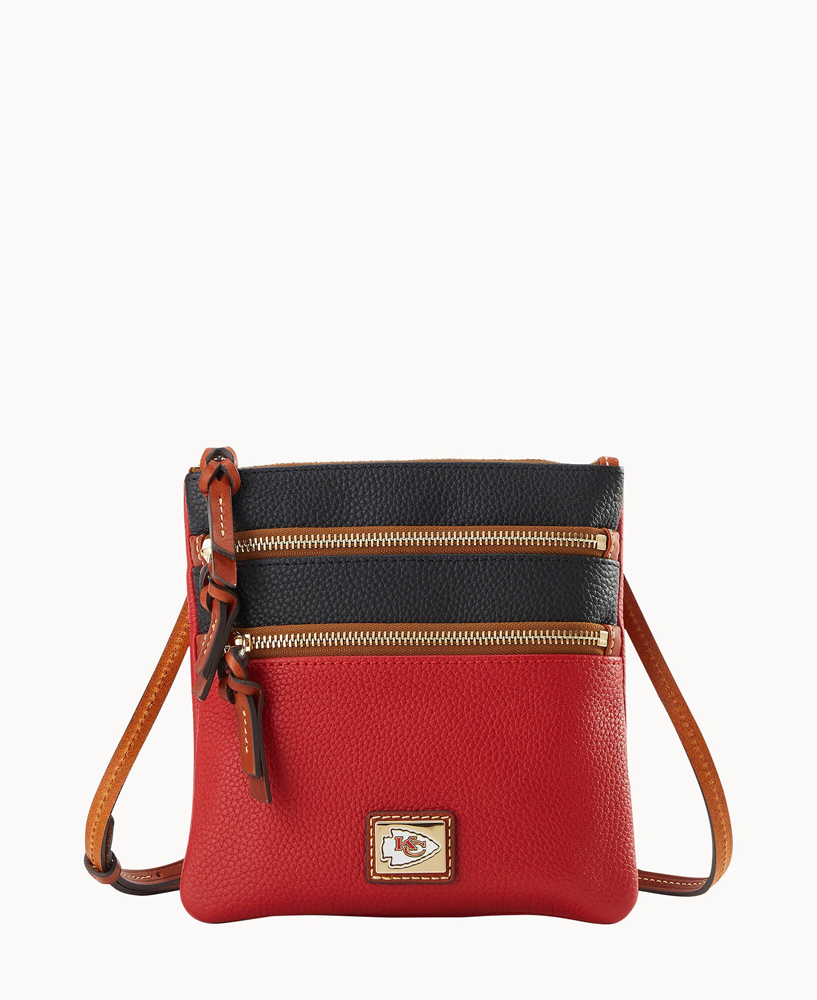 NFL Chiefs Triple Zip Crossbody – ILoveDooney