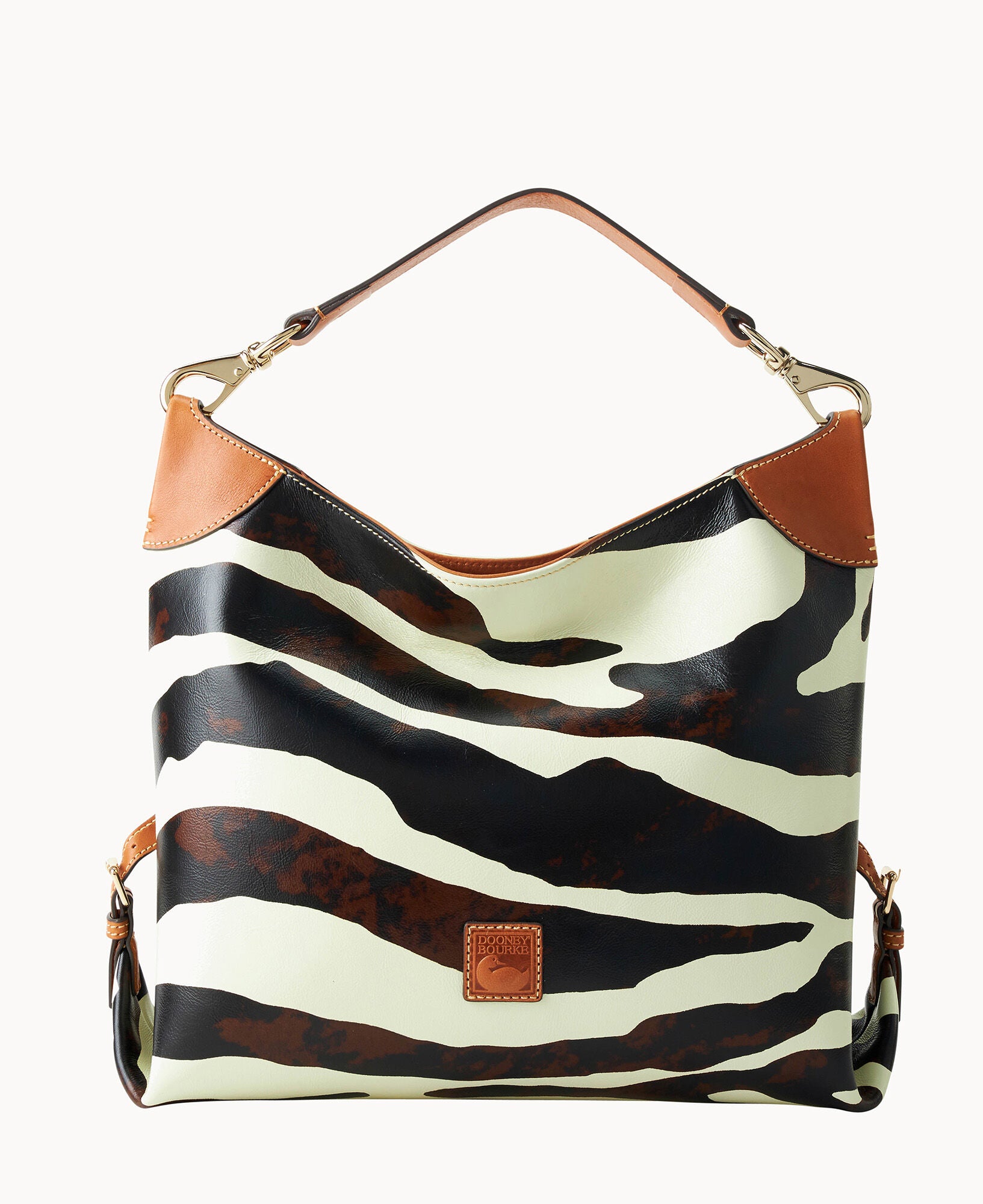 Zebra Leather Medium Sac – ILoveDooney