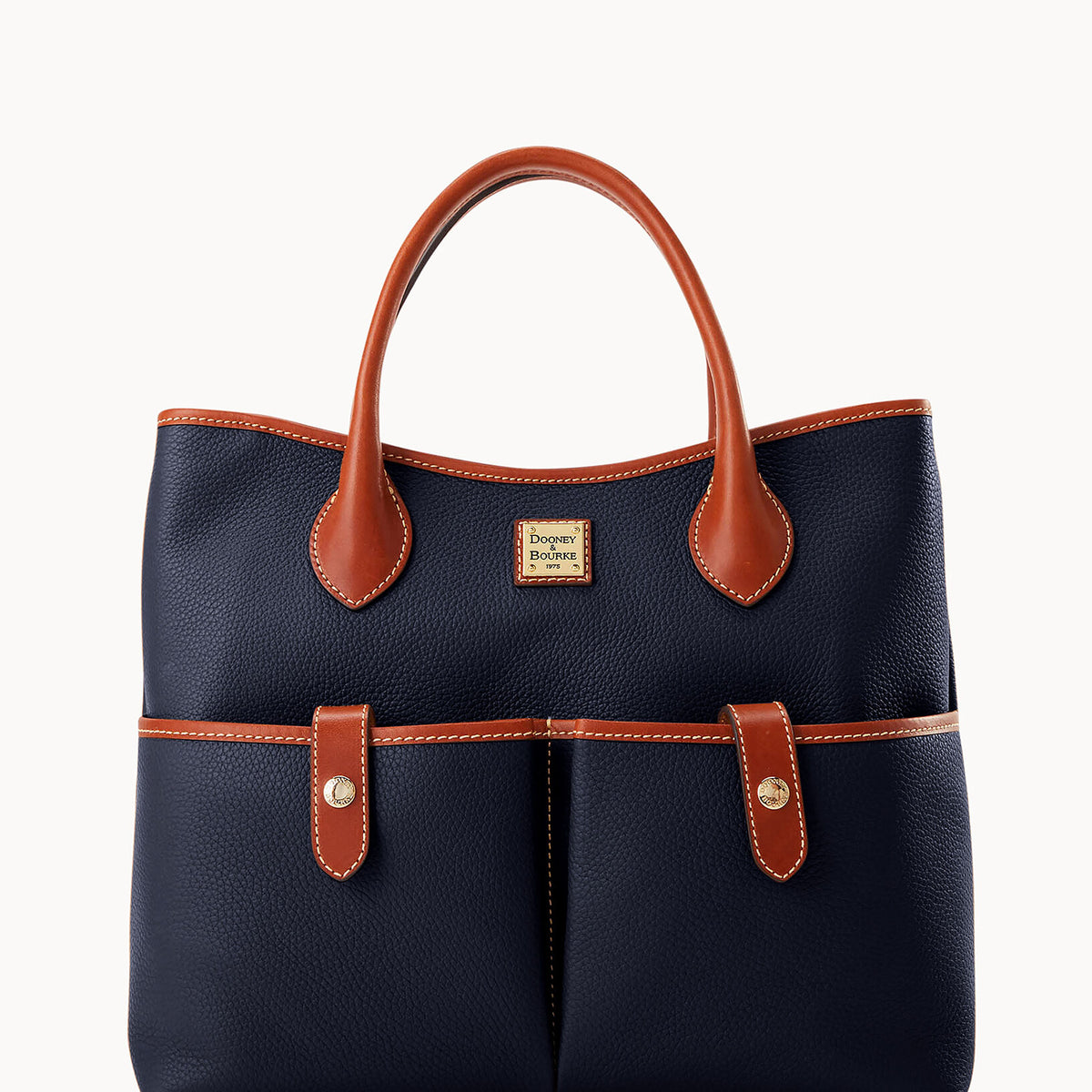 Bourke Pebble Grain Short Handle Tote Pebble Grain Short Handle