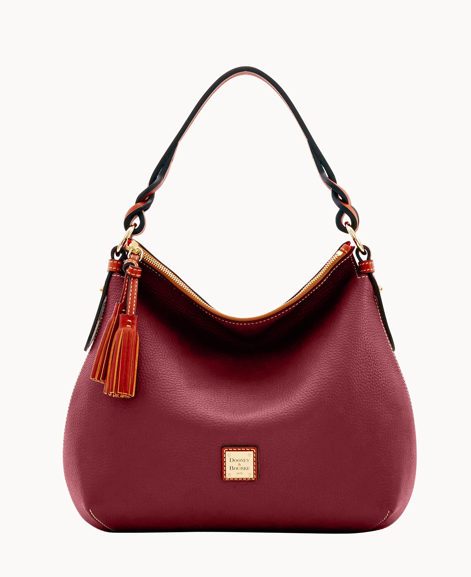 Pebble Grain Twist Strap Hobo – ILoveDooney