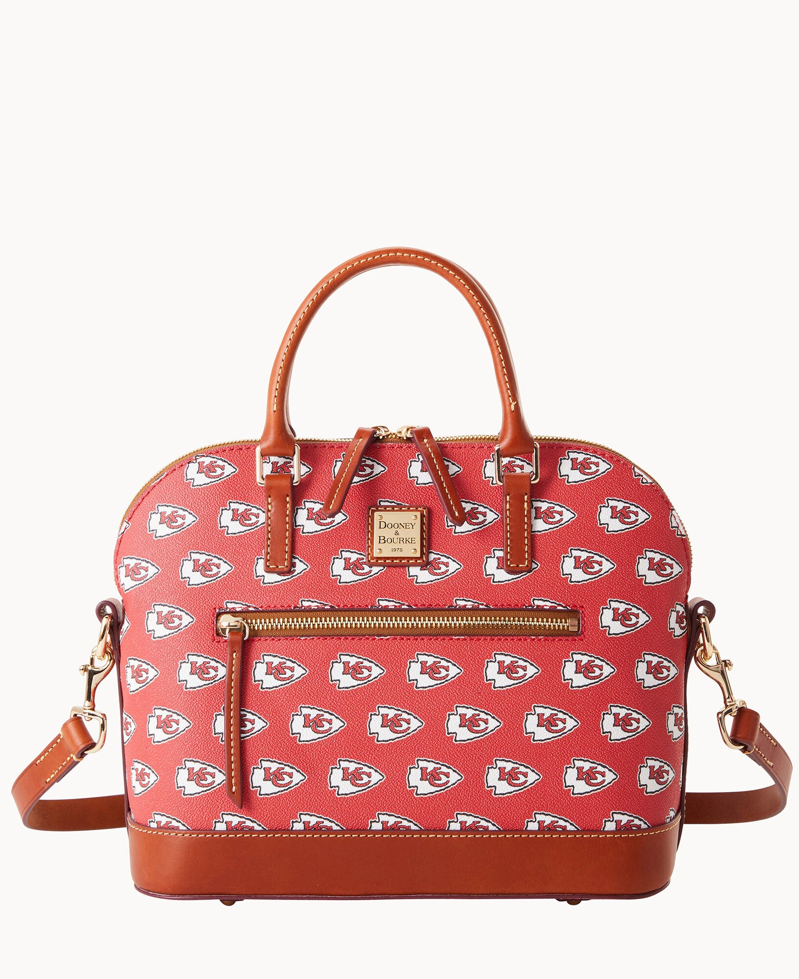 NFL Chiefs Domed Zip Satchel – ILoveDooney