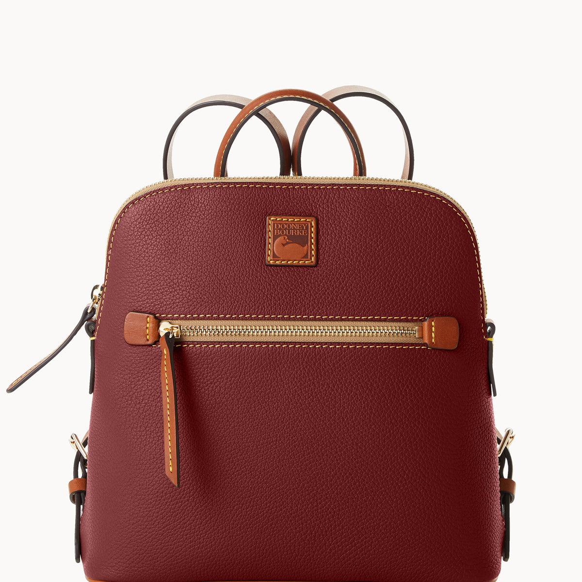 dooney and bourke pebble leather backpack & Women's Grain Zip Pod in Lavender Modern Design This chic and secure backpack Dooney & Bourke Blue Pebble