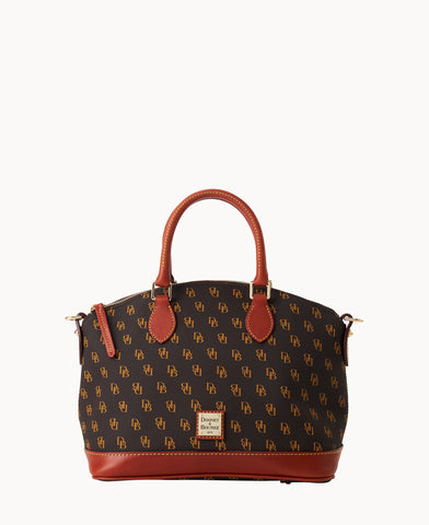 Dooney & Bourke Women's Gretta Darcy Satchel Bag in Brown Tmoro