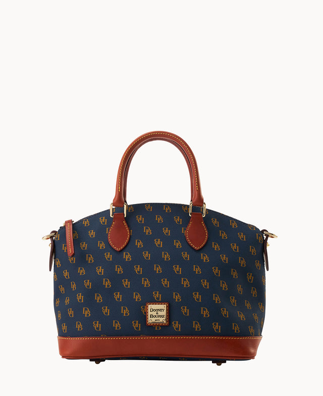 Dooney & Bourke Women's Gretta Darcy Satchel Bag in Navy