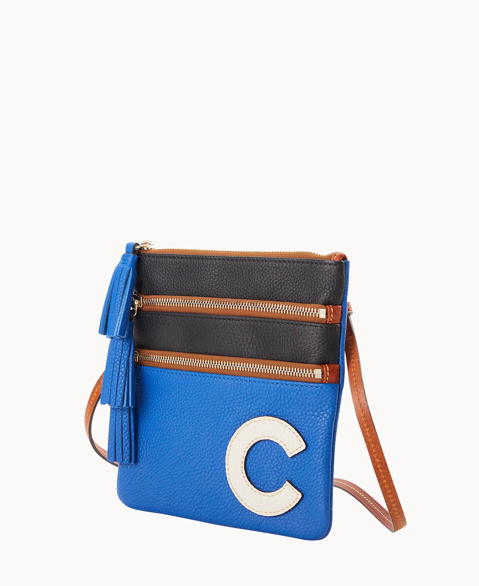 MLB Cubs Triple Zip Crossbody – ILoveDooney
