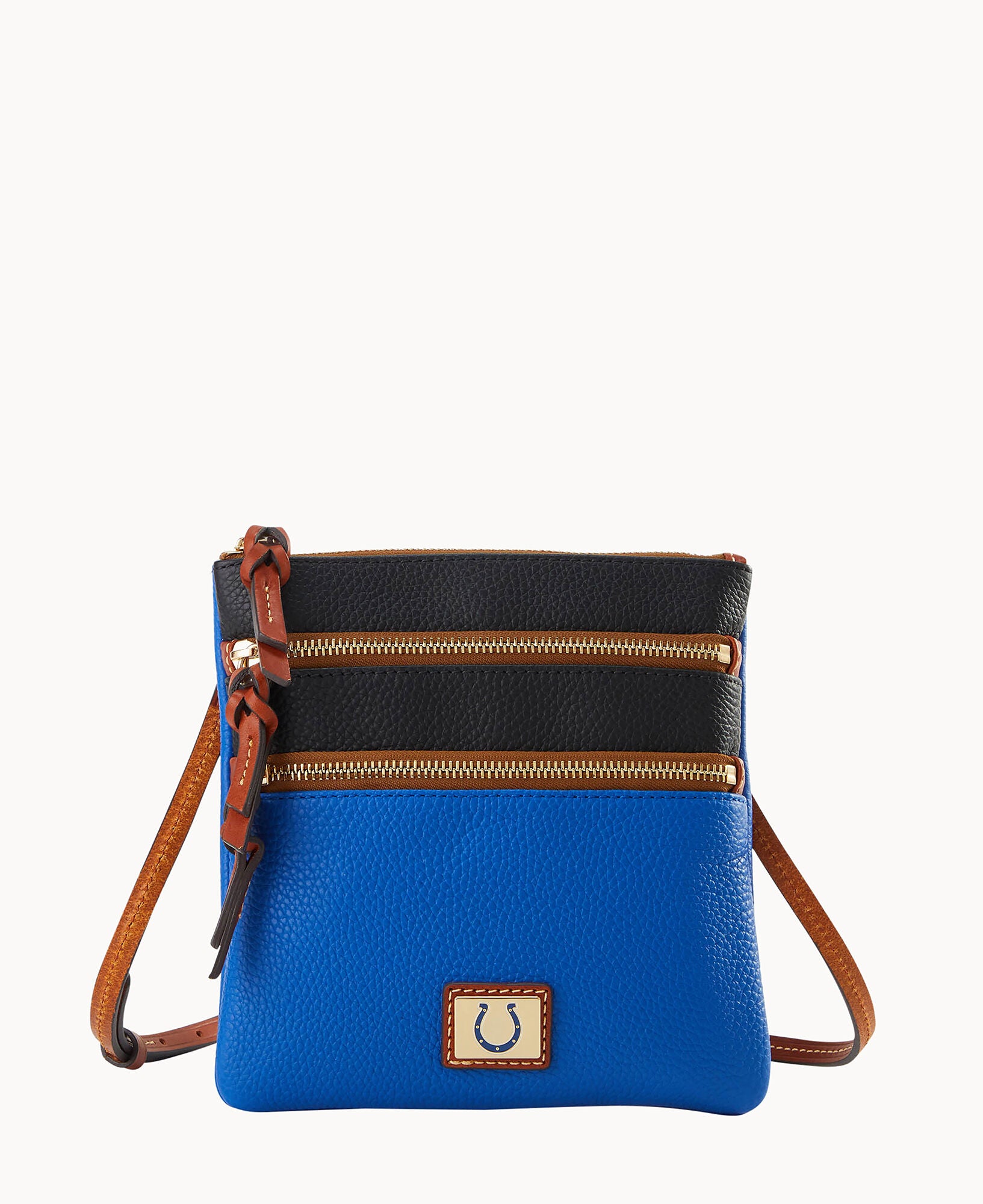 NFL Colts Triple Zip Crossbody – ILoveDooney