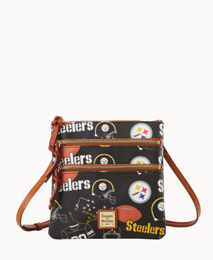 NFL Steelers Triple Zip Crossbody