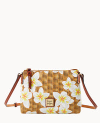 Plumeria Crossbody Pouchette