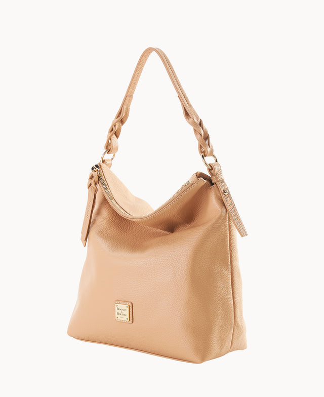 Lucca Leather Small Sloan