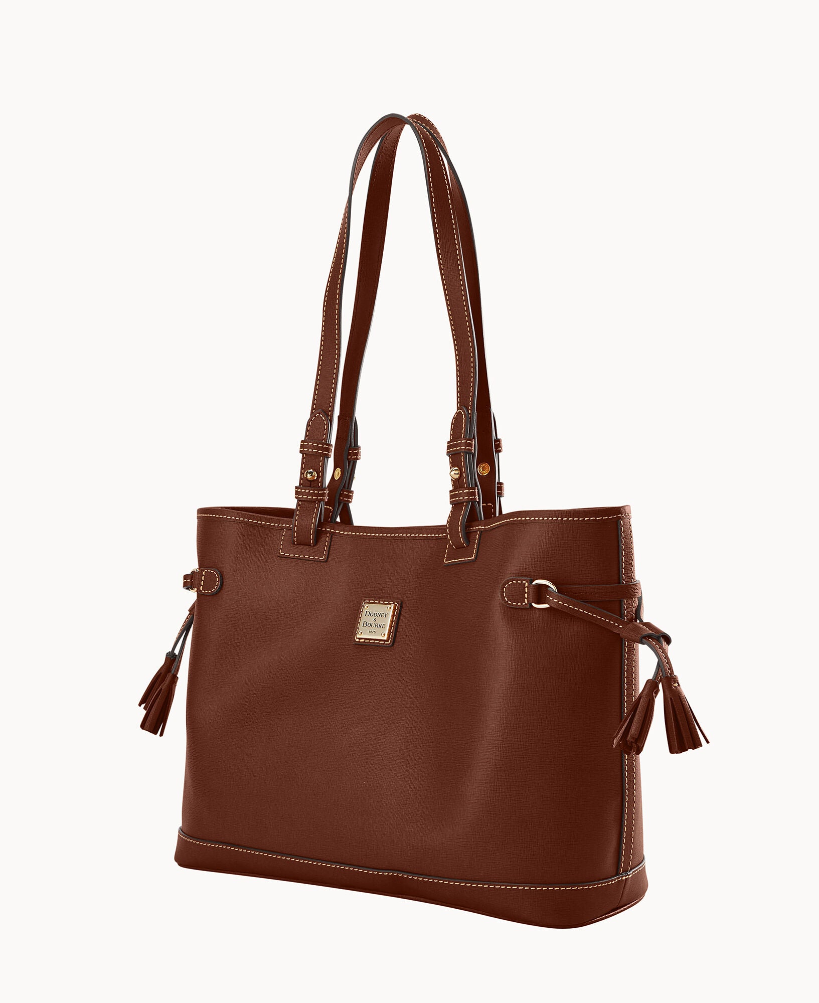 Saffiano Double Strap Tassel Bag – ILoveDooney
