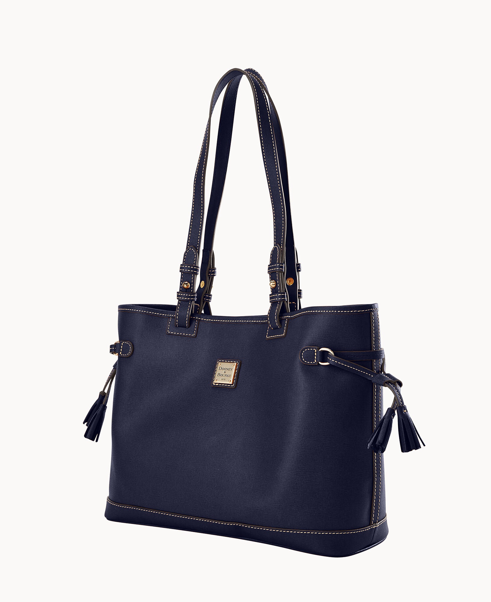 Saffiano Double Strap Tassel Bag – ILoveDooney