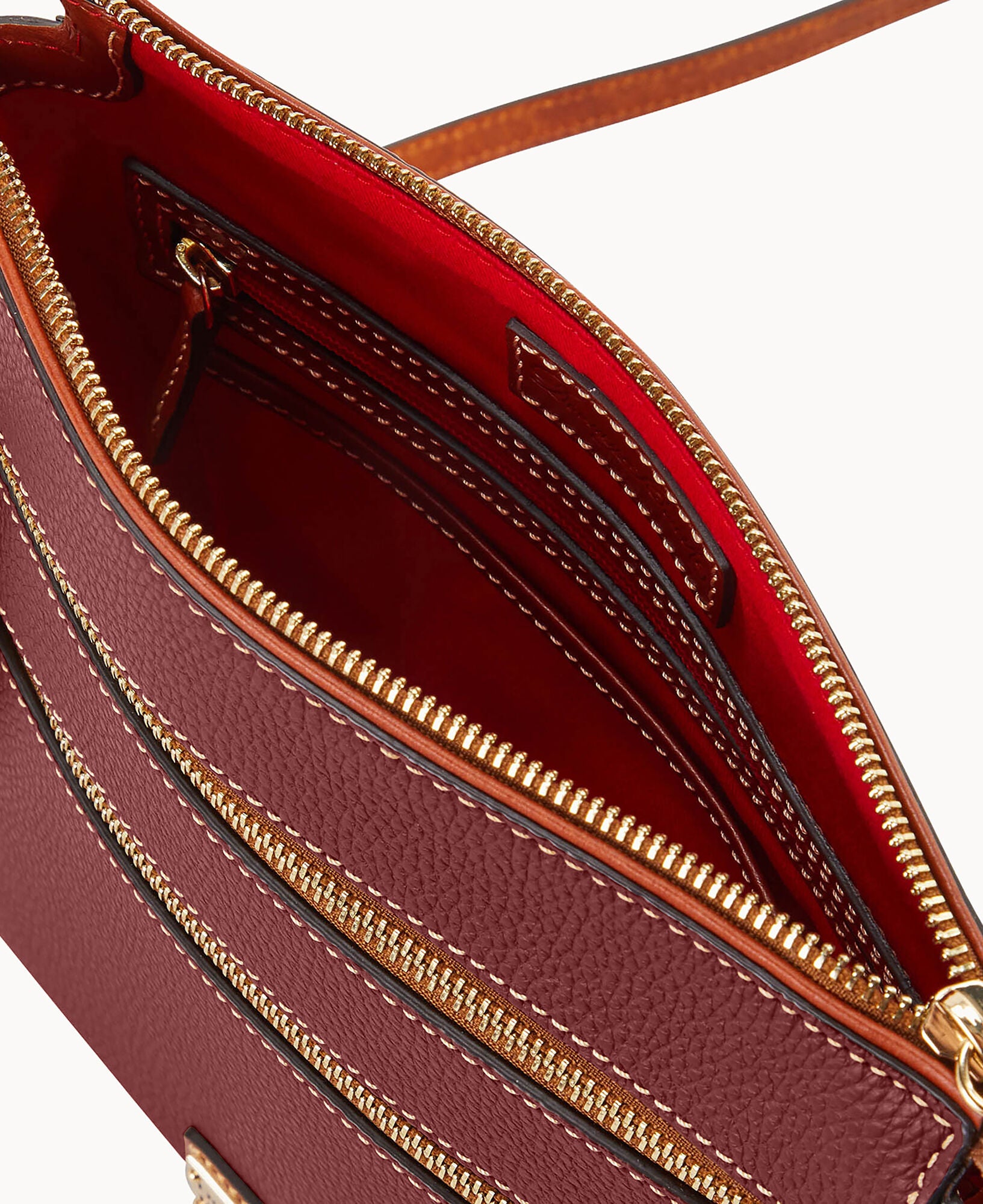 Pebble Grain Large Peyton Triple Zip – ILoveDooney