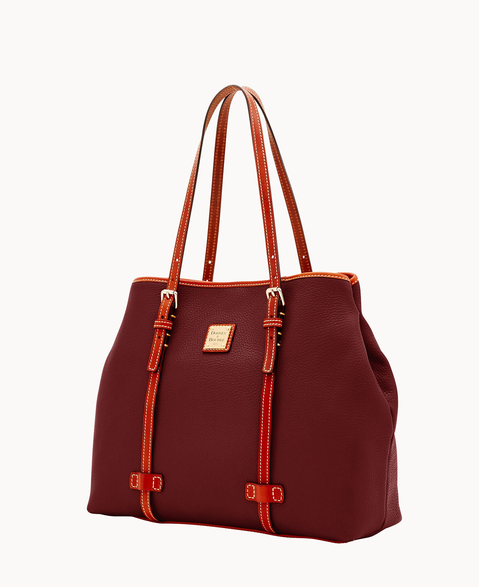 Pebble Grain Side Snap Tote – ILoveDooney