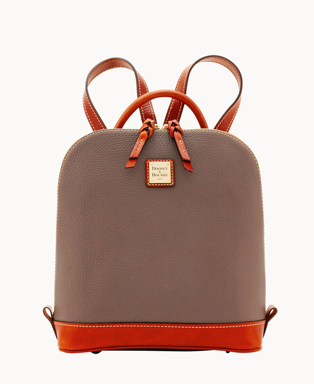 dooney & bourke pebble leather zip pod backpack Pebble Grain Zip Pod Backpack