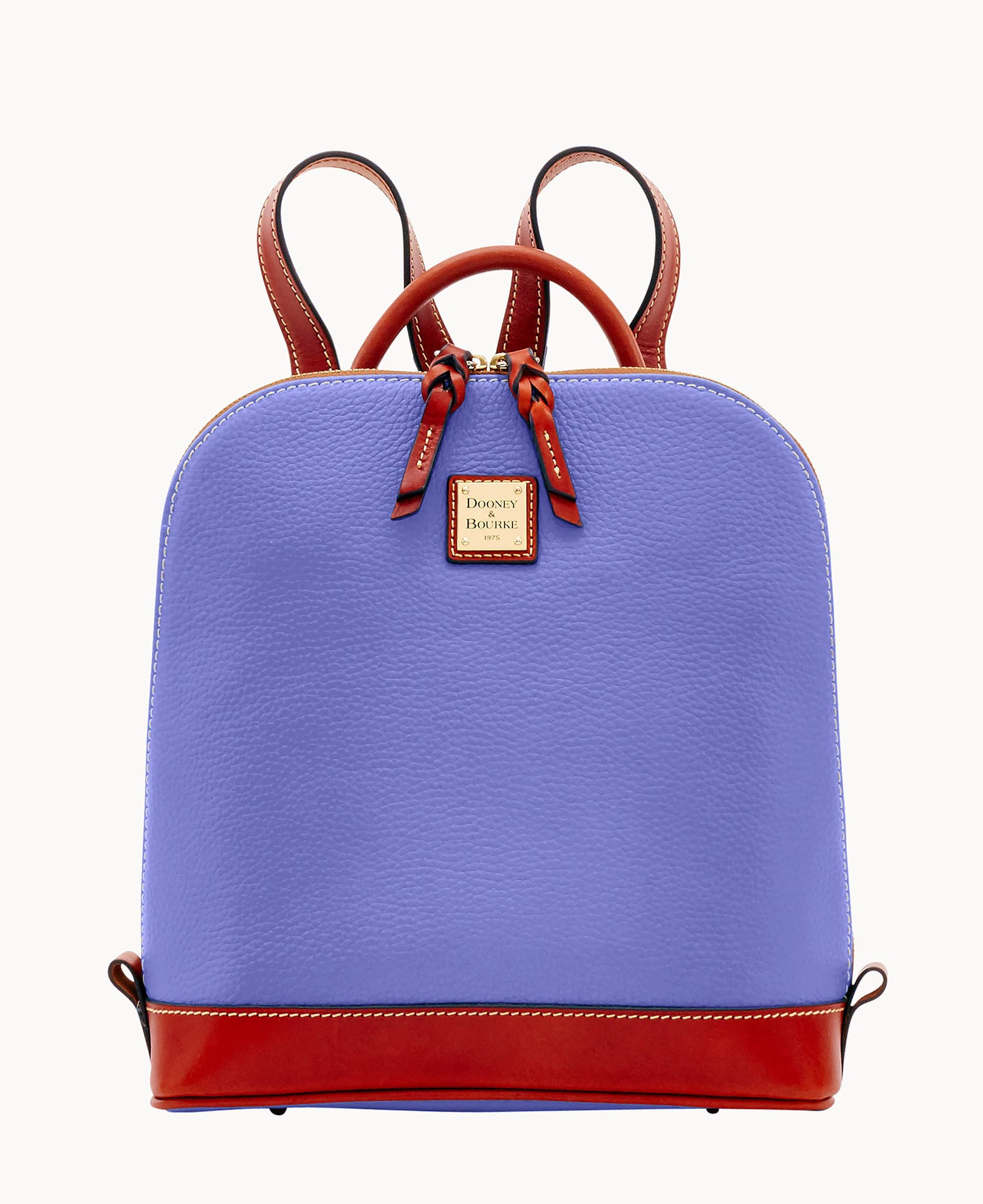 Pebble Grain Zip Pod Backpack