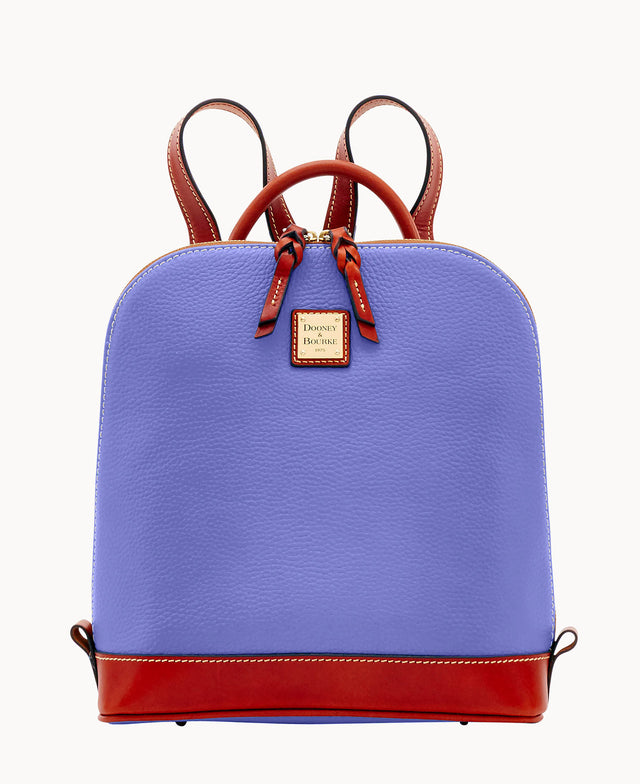 dooney mini leather backpack buckle Pebble Grain Zip Pod Backpack – ILoveDooney