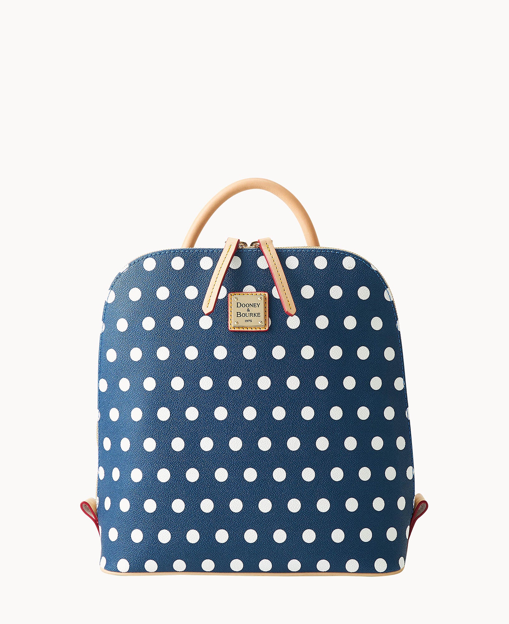 Polka Dot Zip Pod Backpack – ILoveDooney