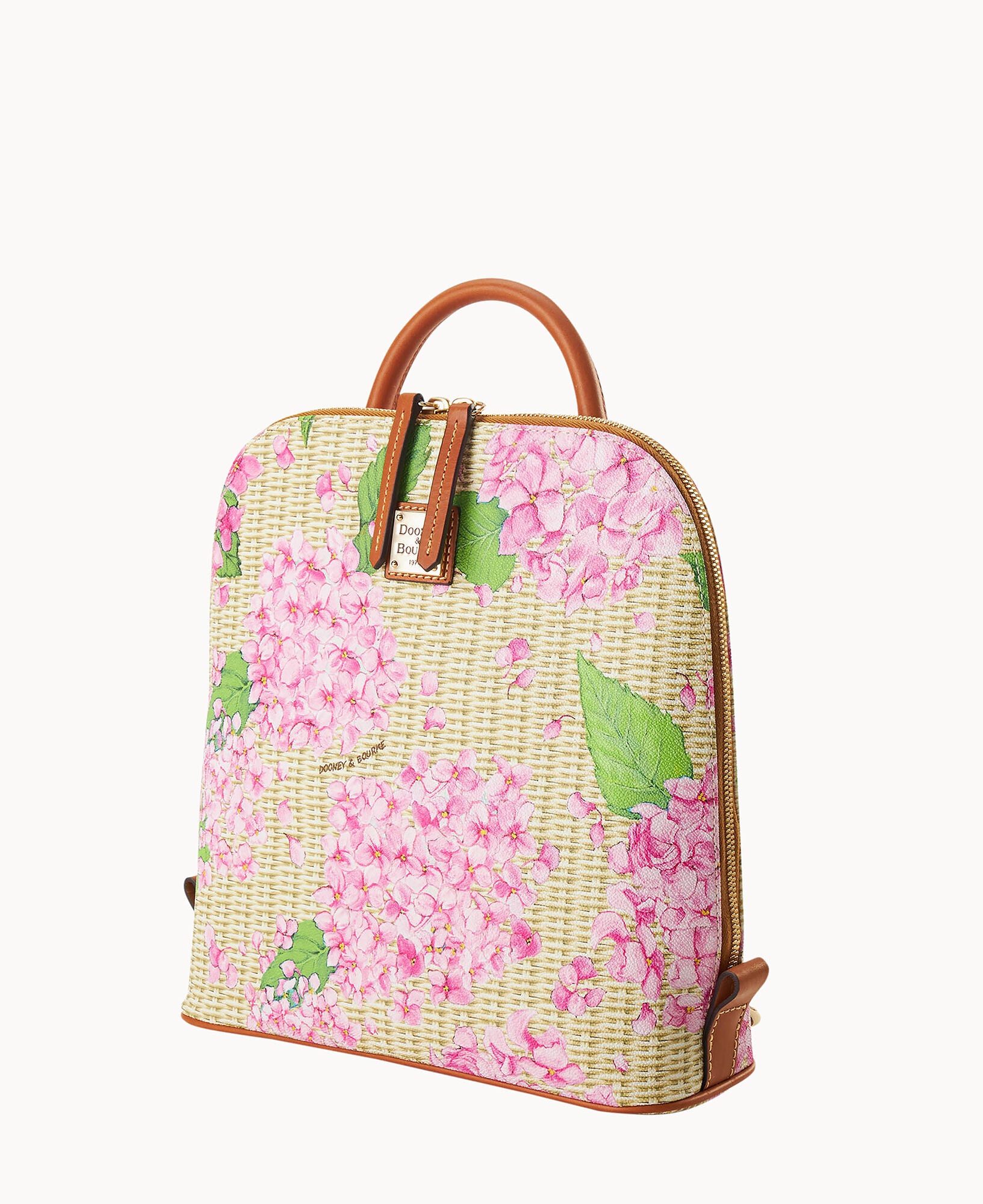 Hydrangea Basketweave Zip Pod Backpack – ILoveDooney