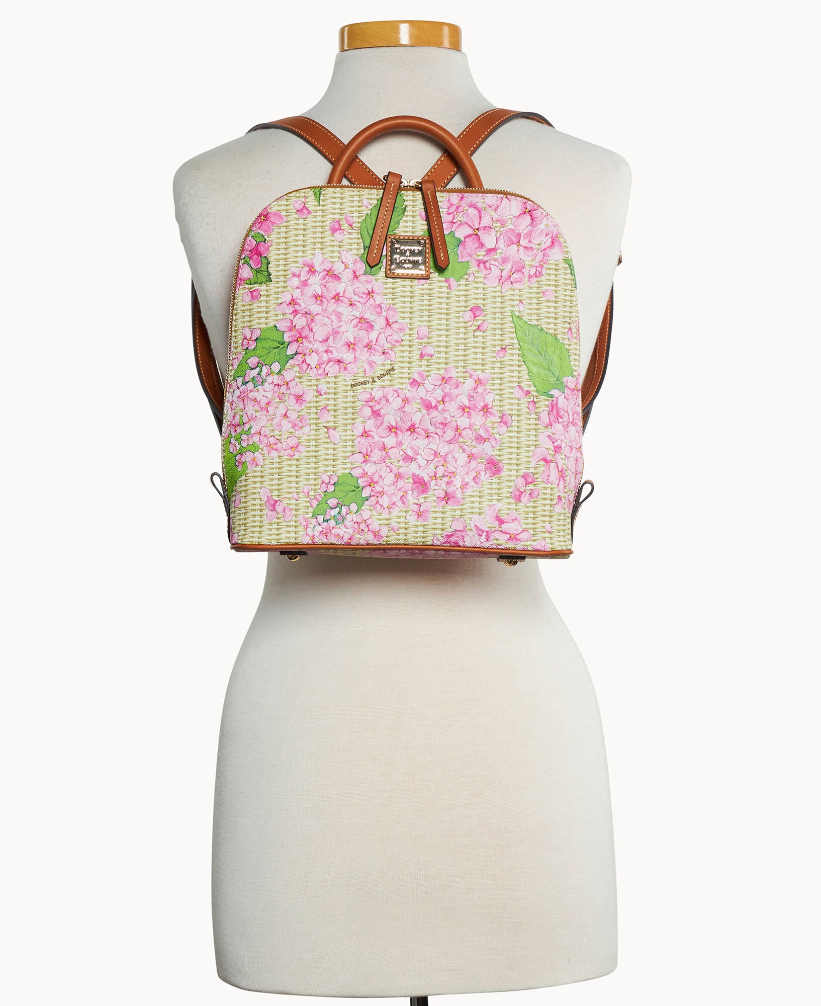Hydrangea Basketweave Zip Pod Backpack – ILoveDooney