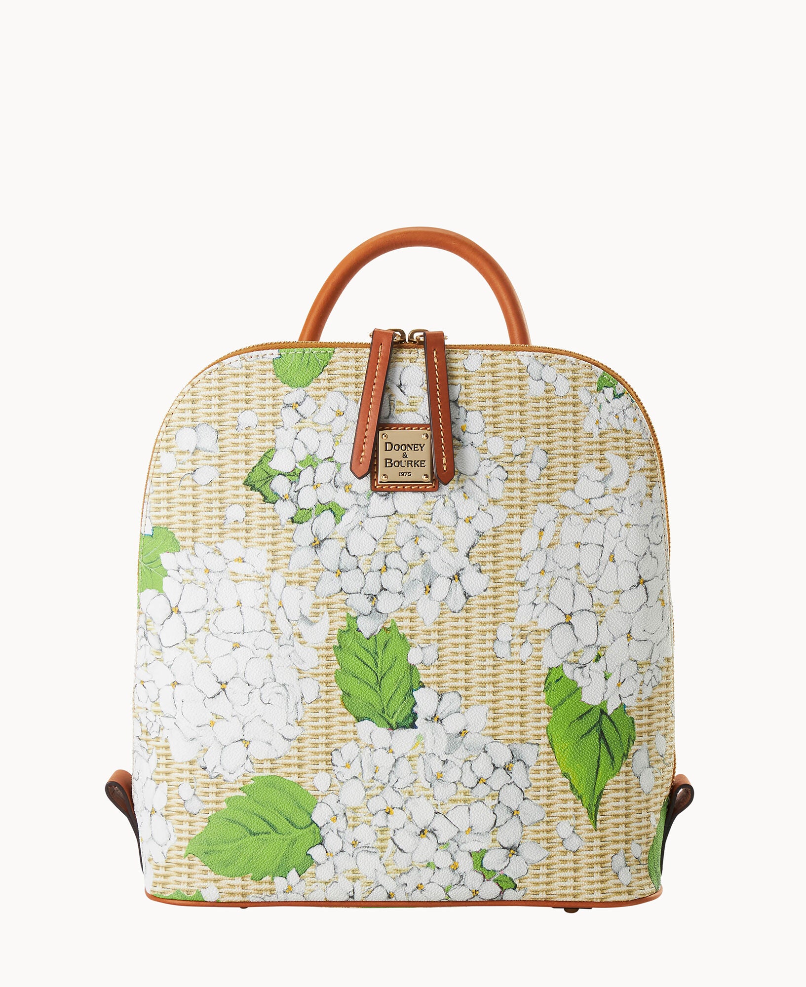 Hydrangea Basketweave Zip Pod Backpack – ILoveDooney