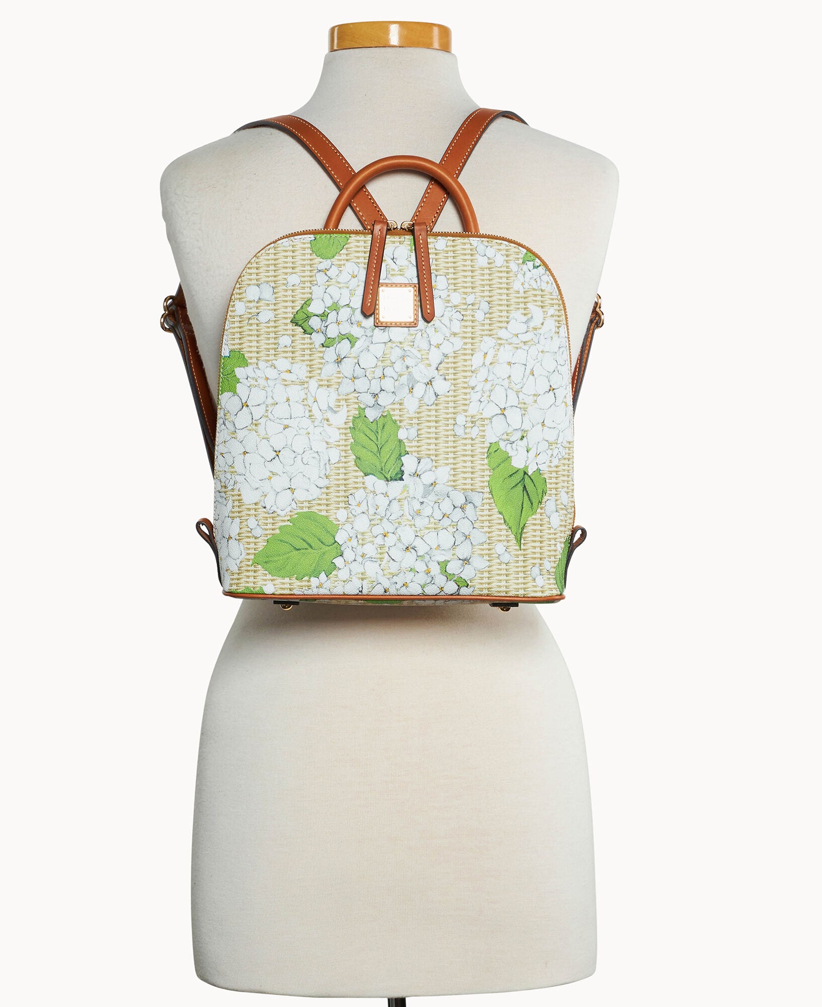 Hydrangea Basketweave Zip Pod Backpack – ILoveDooney