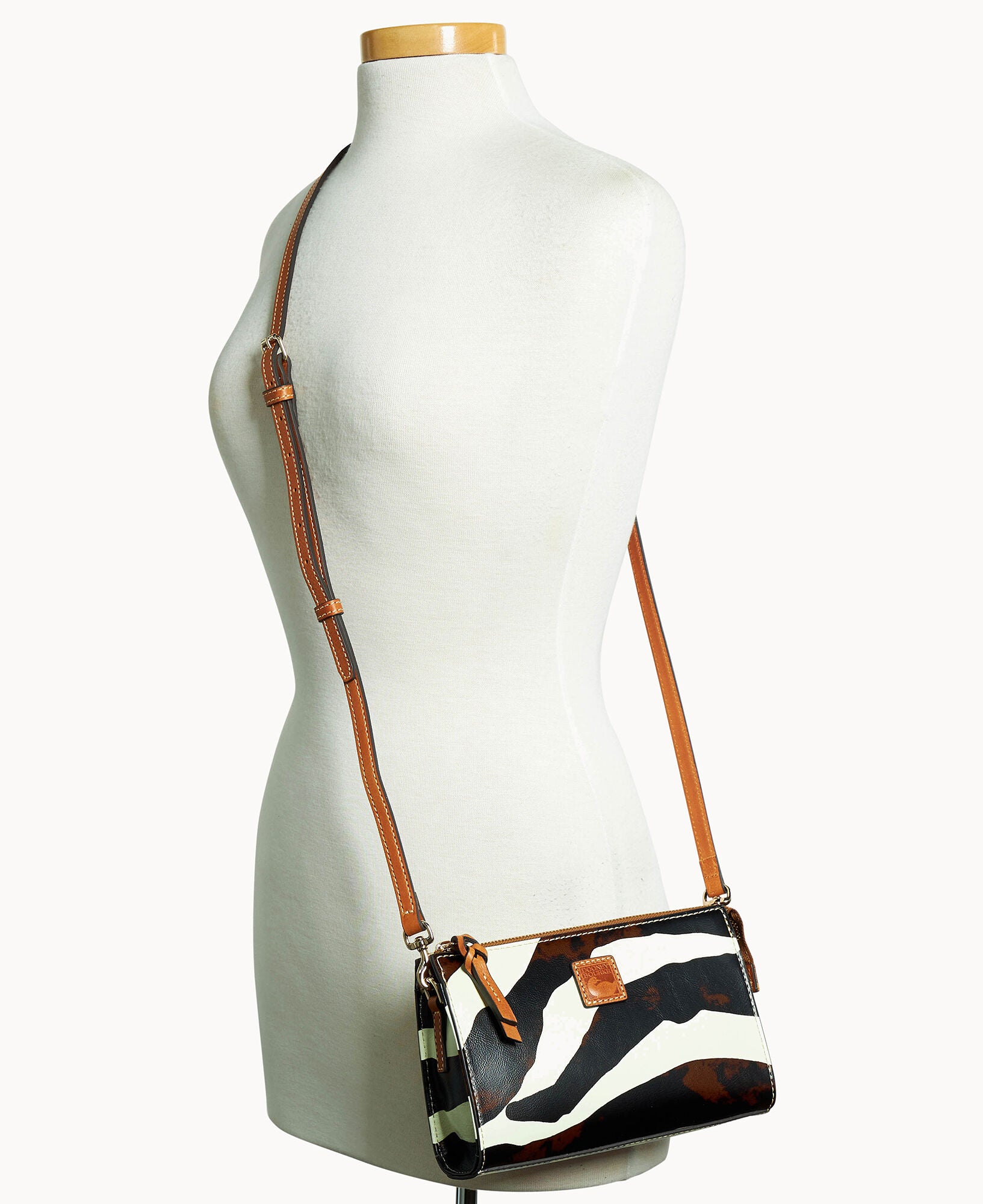 【希少極美品】DONNAY LEADER II Limited Edition Zebra Leather Janine Crossbody – ILoveDooney