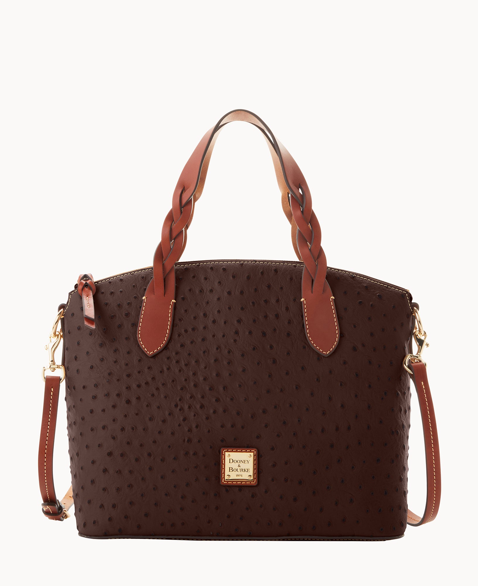 Ostrich Celeste Satchel – ILoveDooney
