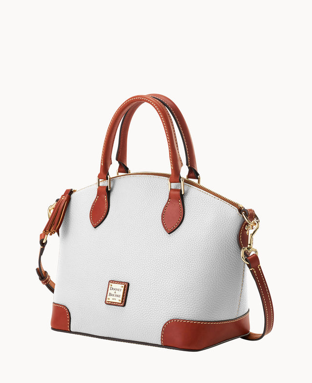 Pebble Grain Geena Satchel