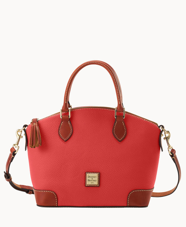 Pebble Grain Geena Satchel
