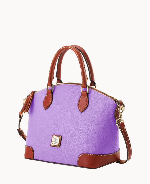 Pebble Grain Geena Satchel