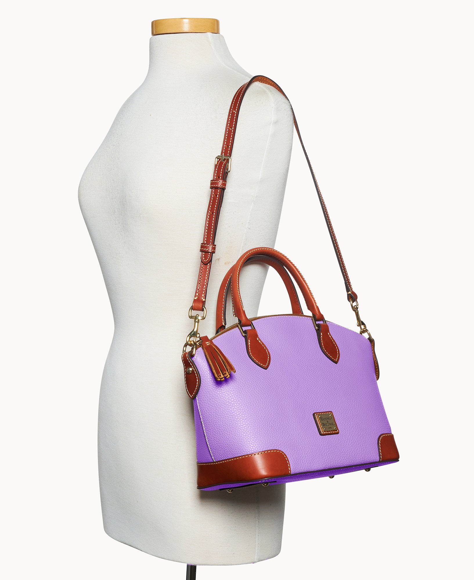 Pebble Grain Geena Satchel – ILoveDooney