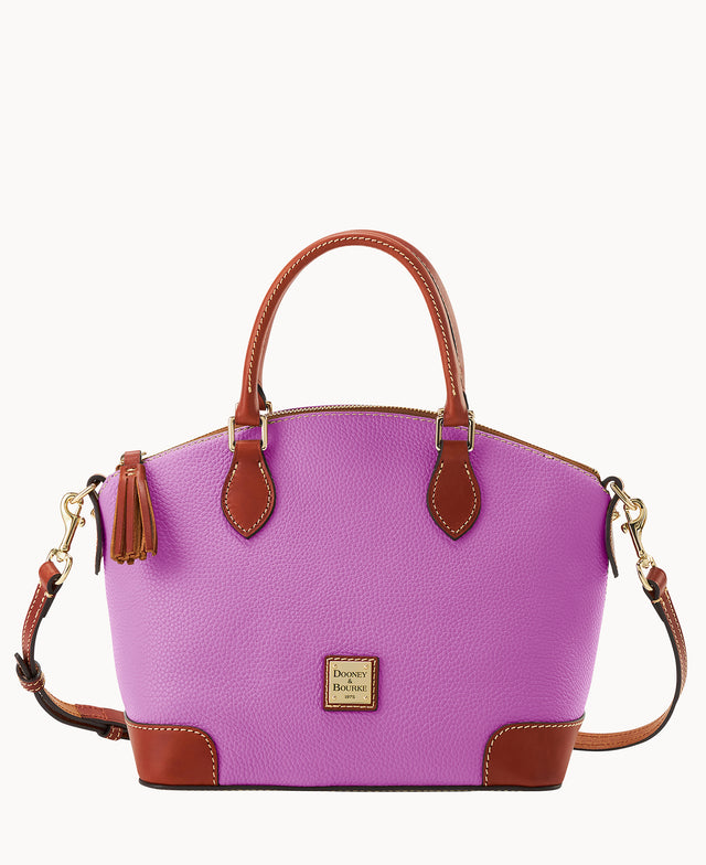 Pebble Grain Geena Satchel