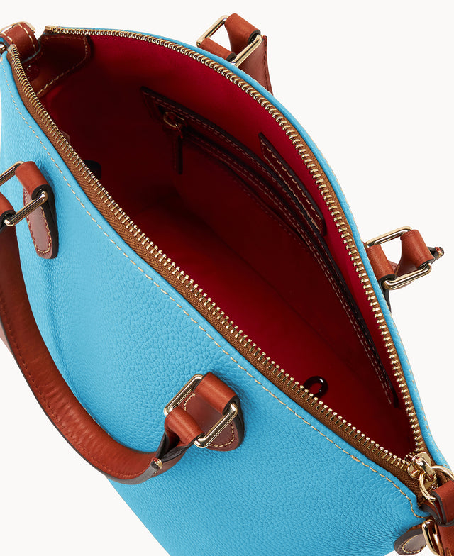Pebble Grain Geena Satchel