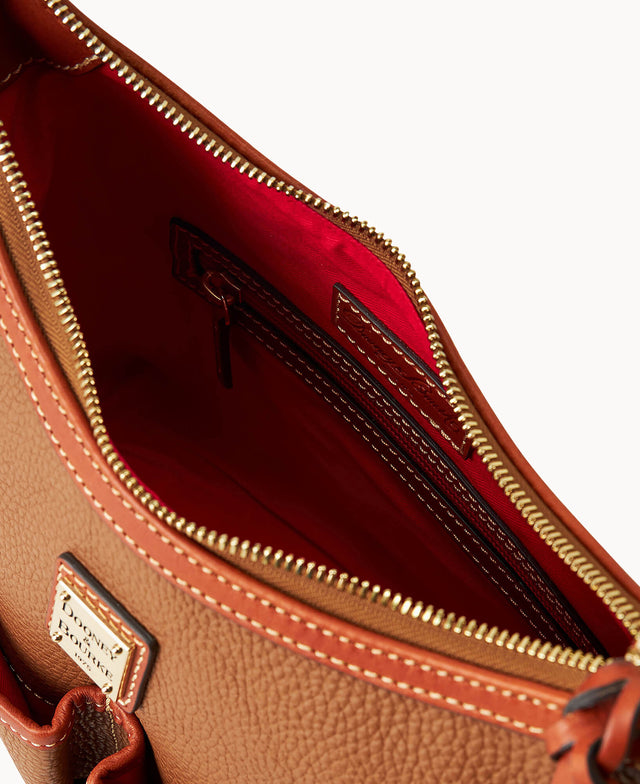 Dooney & Bourke Women's Small Zip Sac Shoulder Bag in Pebble Grain Leather, Small Handbag with Adjtable Crossbody Strap, Jeans: Handbags Dooney & Bourke Women's Small Zip Sac Shoulder Bag in Pebble Grain Leather, Small Handbag with Adjtable Crossbody Strap, Jeans: Handbags