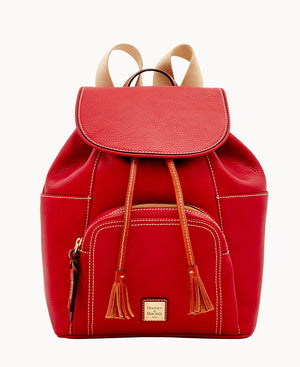 Dooney Bourke Pebble Grain leather Medium Murphy Backpack Pebble Grain Small Murphy Backpack – ILoveDooney main image 3