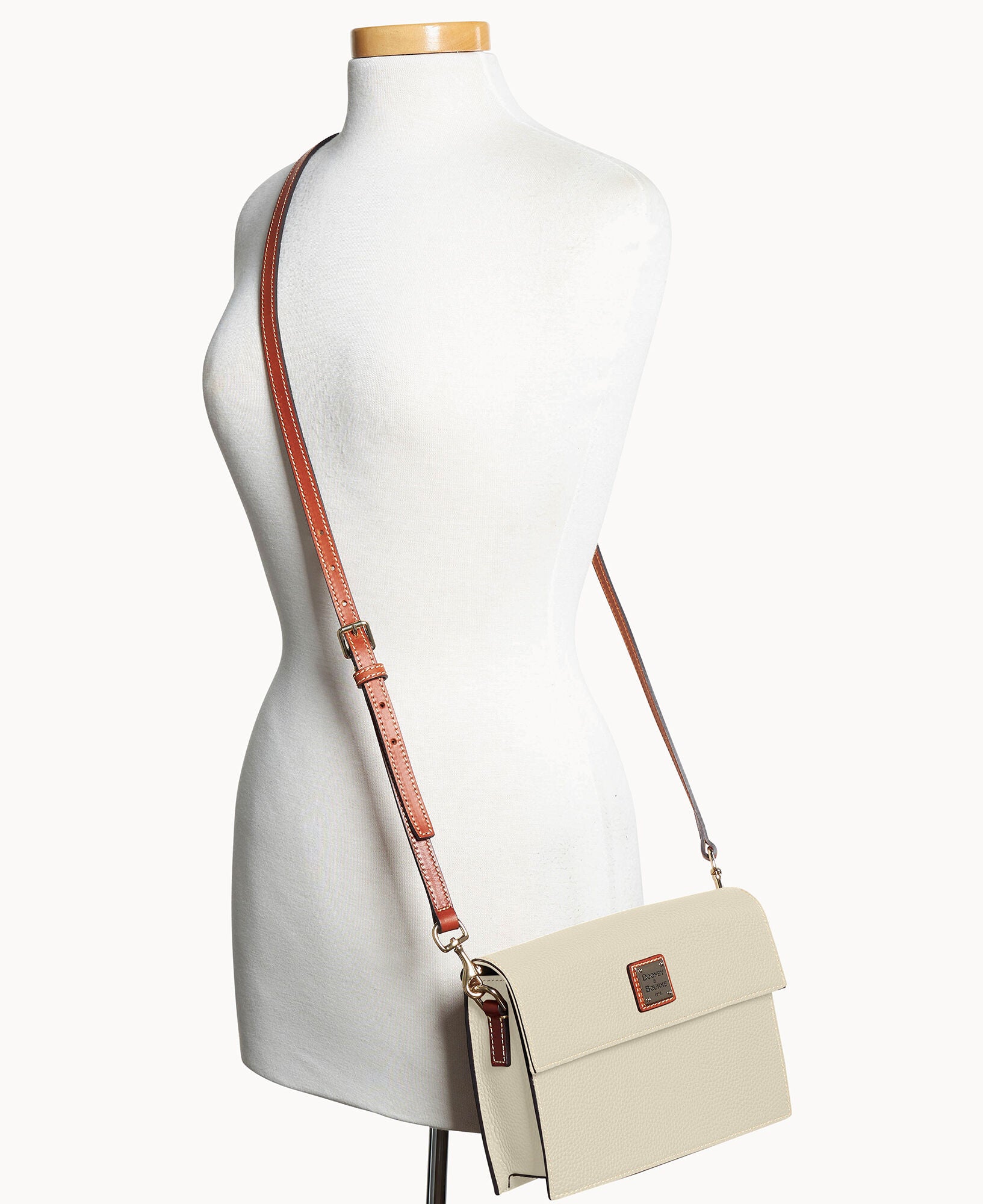 Pebble Grain East West Flap Crossbody – ILoveDooney