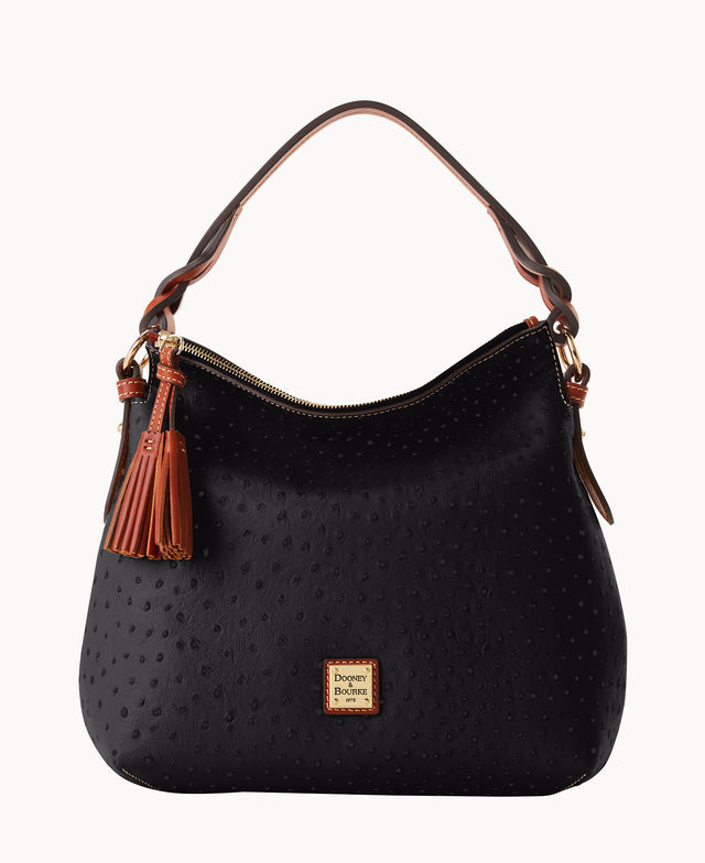 Ostrich Twist Strap Hobo – ILoveDooney - Main Image