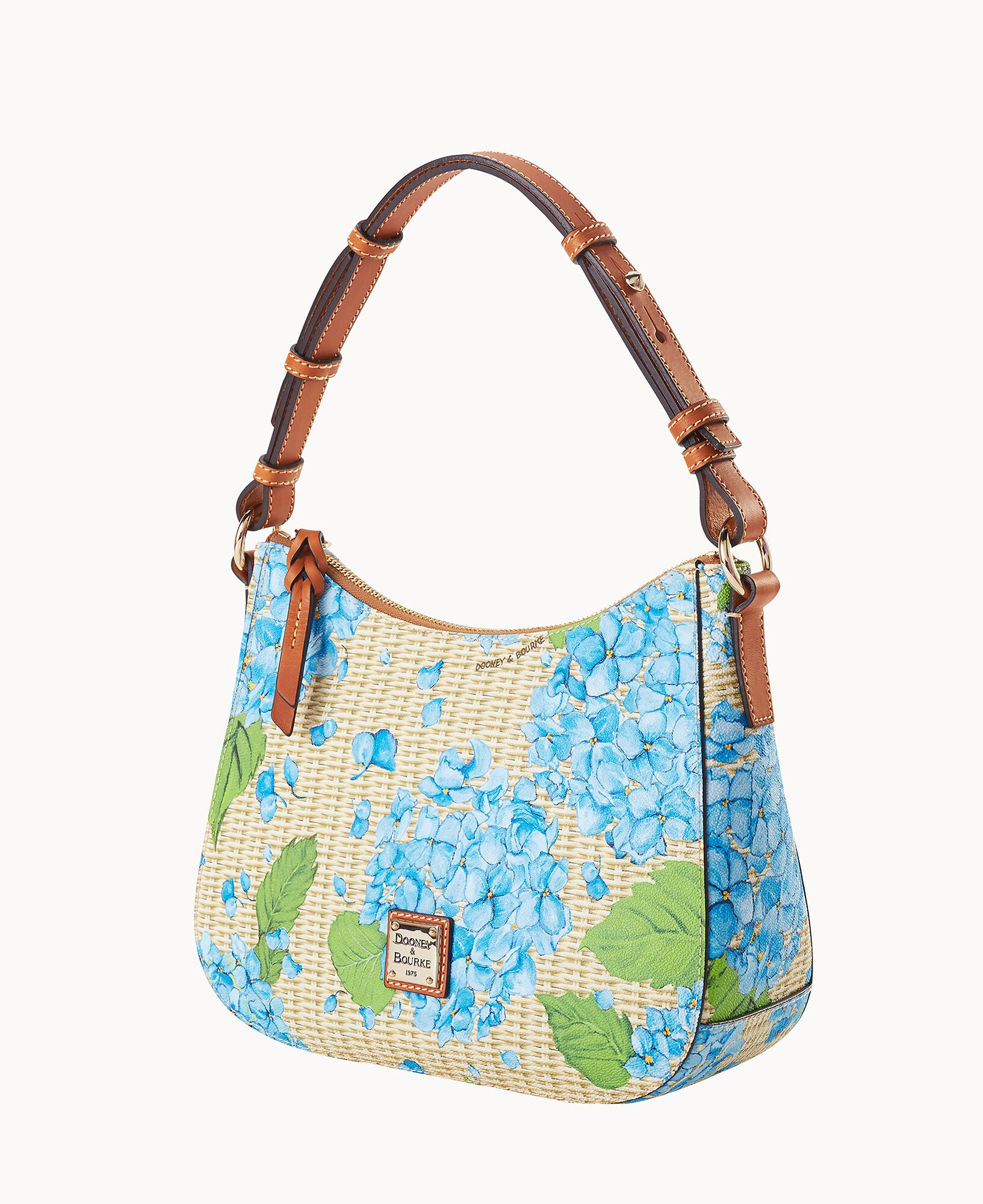 Hydrangea Basketweave Small Kiley Hobo – ILoveDooney