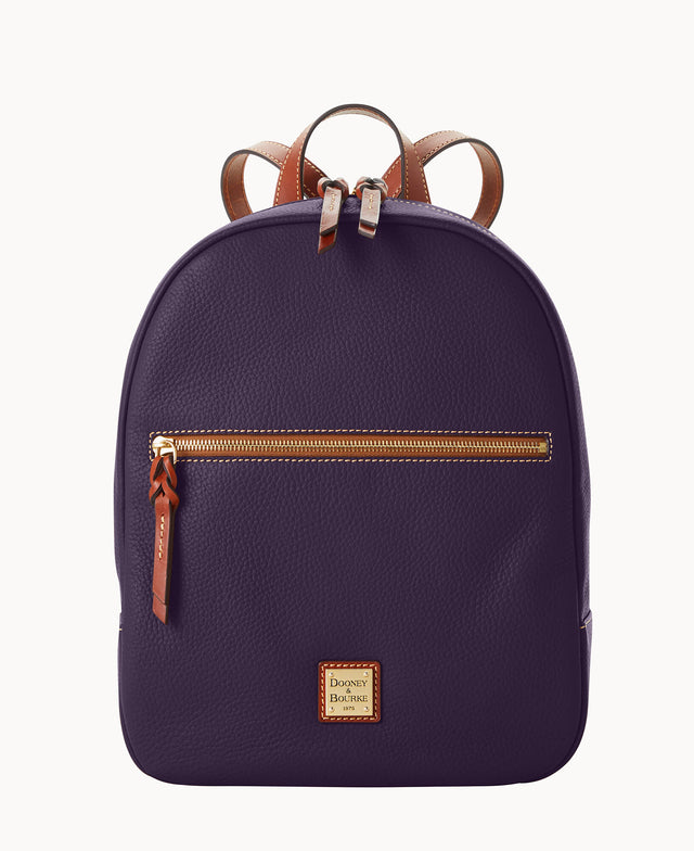 calvin klein dali pebble leather backpack purple Pebble Grain Ronnie Backpack – ILoveDooney