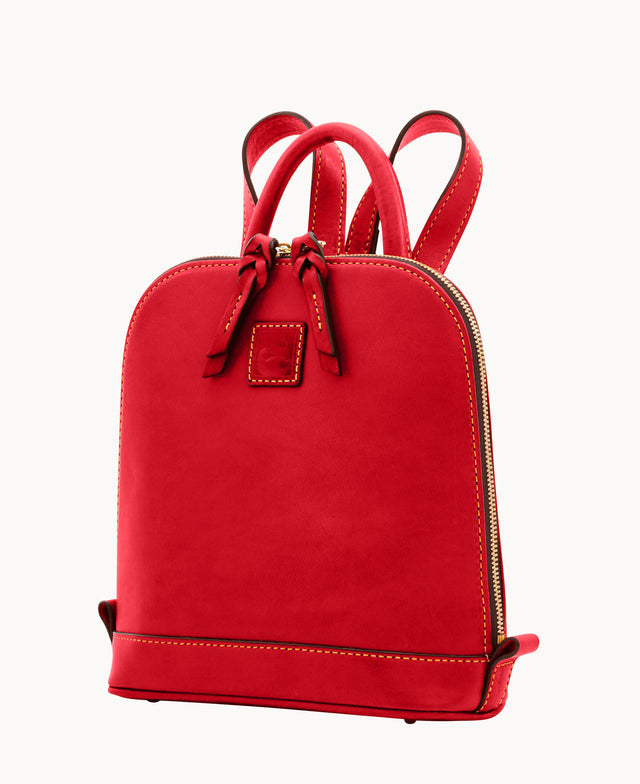 delfino leather backpack Florentine Small Zip Pod Backpack – ILoveDooney