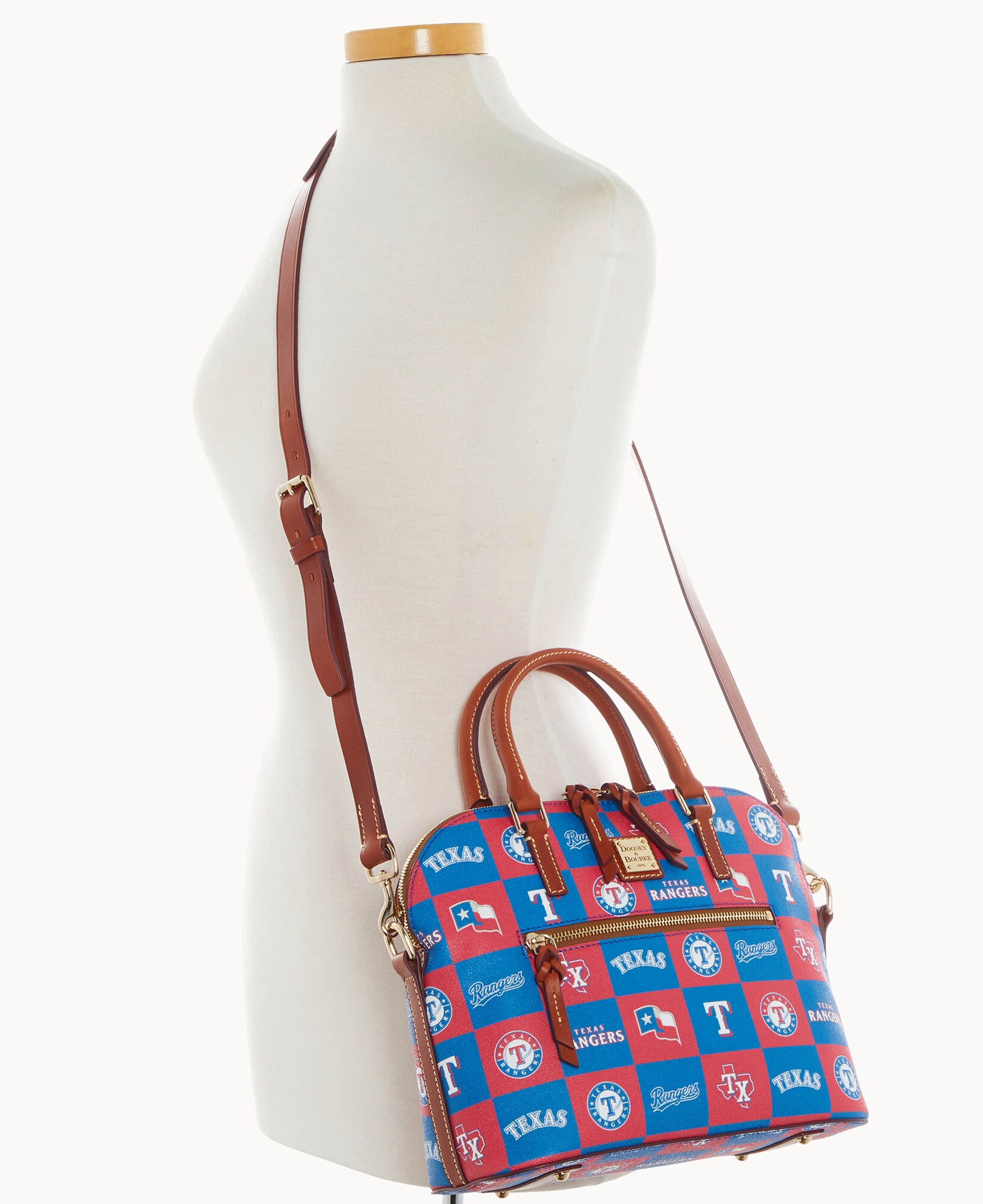 MLB Rangers Domed Zip Satchel – ILoveDooney
