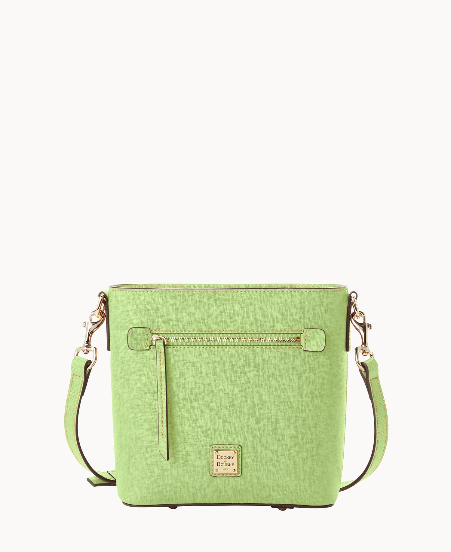 Saffiano Small Zip Crossbody