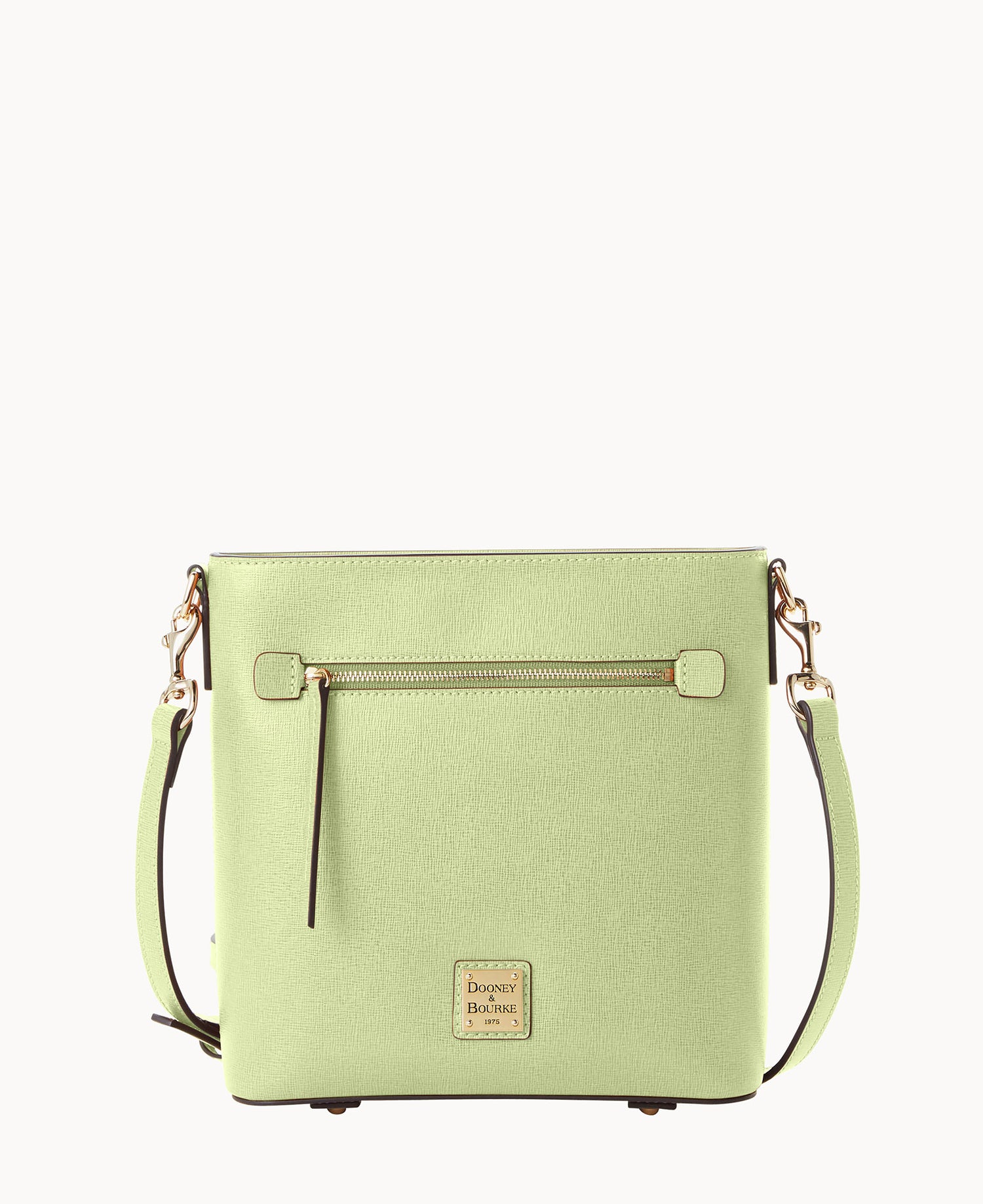 Saffiano Zip Crossbody