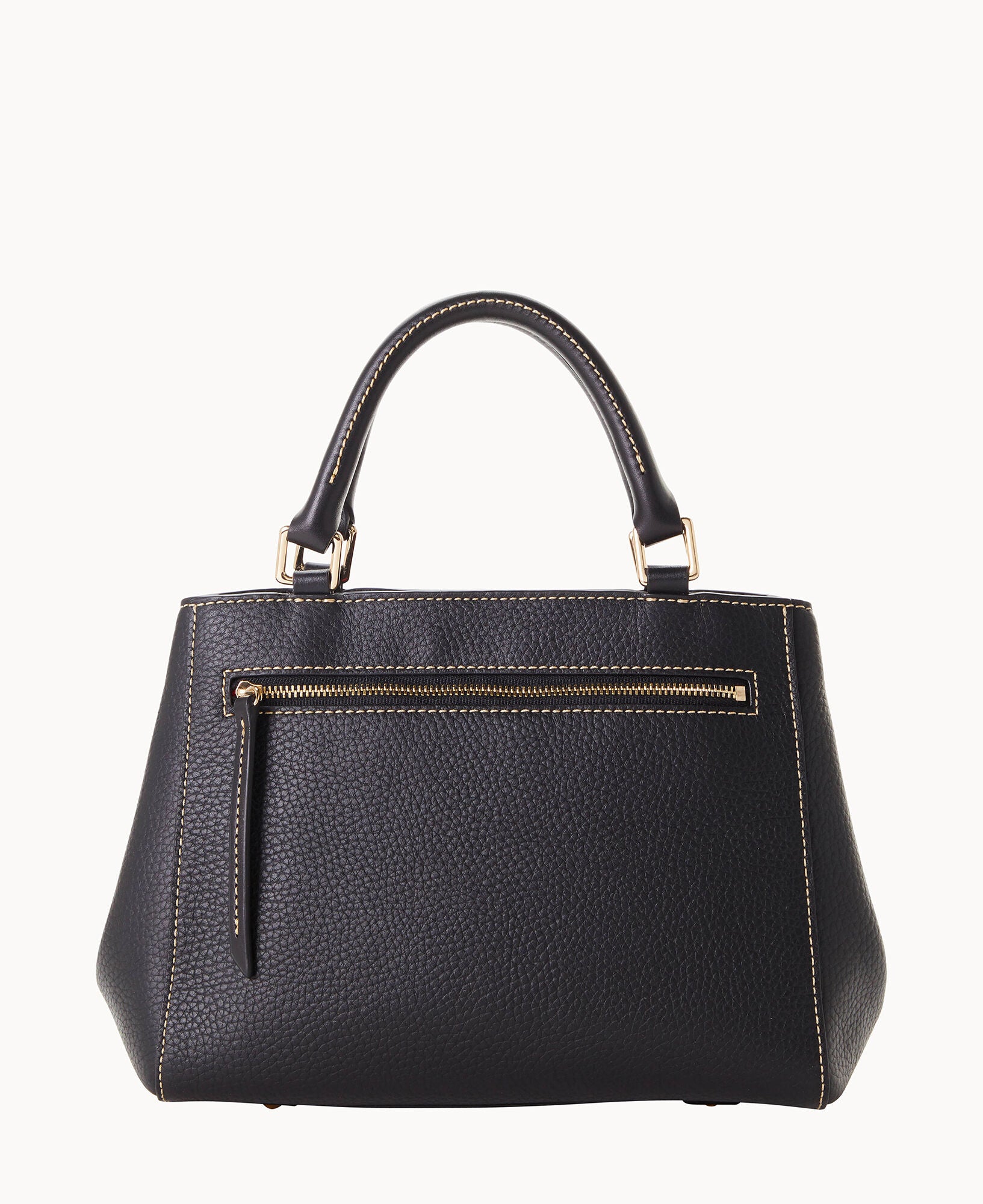 Pebble Grain Small Zip Satchel – ILoveDooney