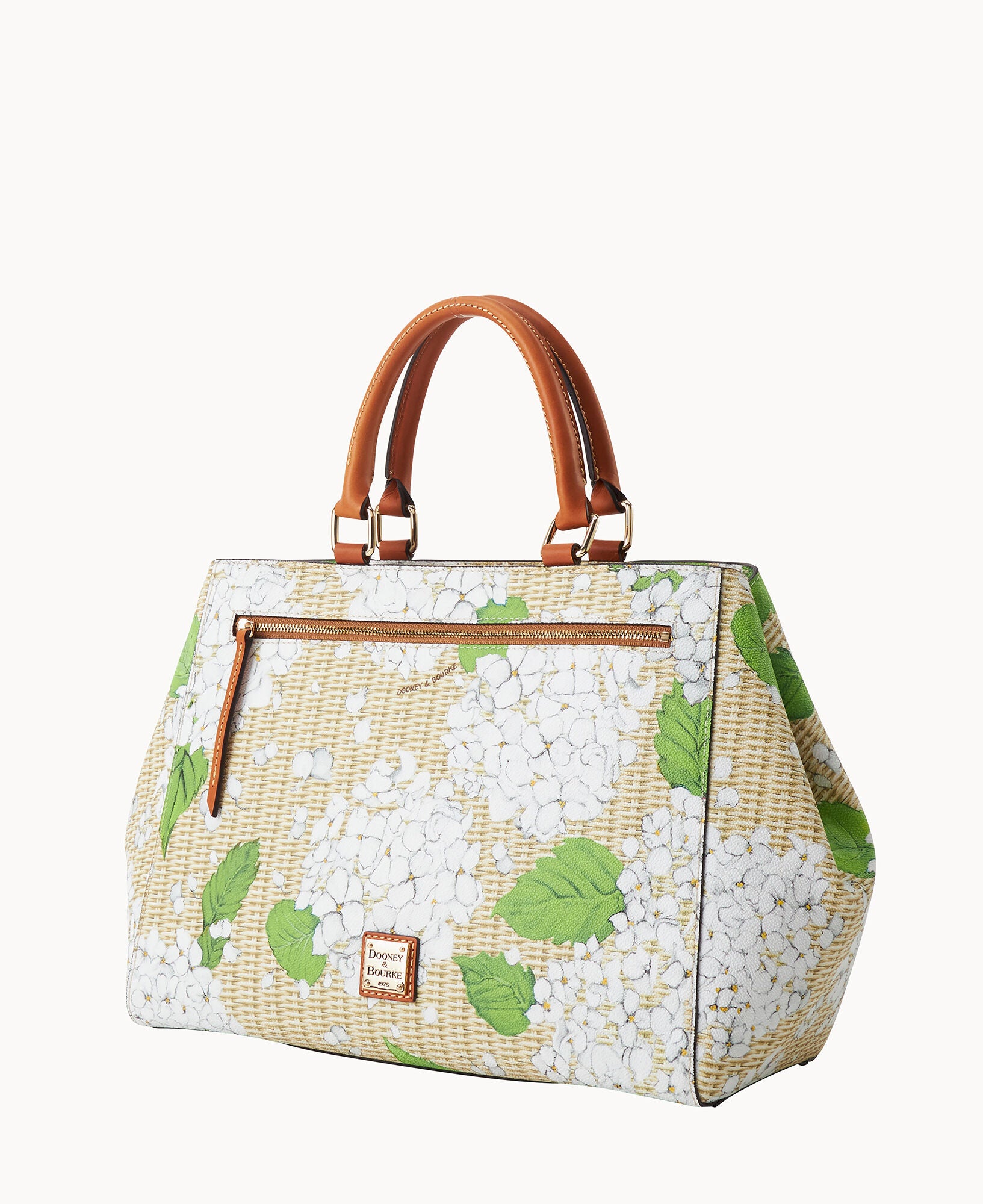 パンデイロ Hydrangea Basketweave Zip Satchel – ILoveDooney