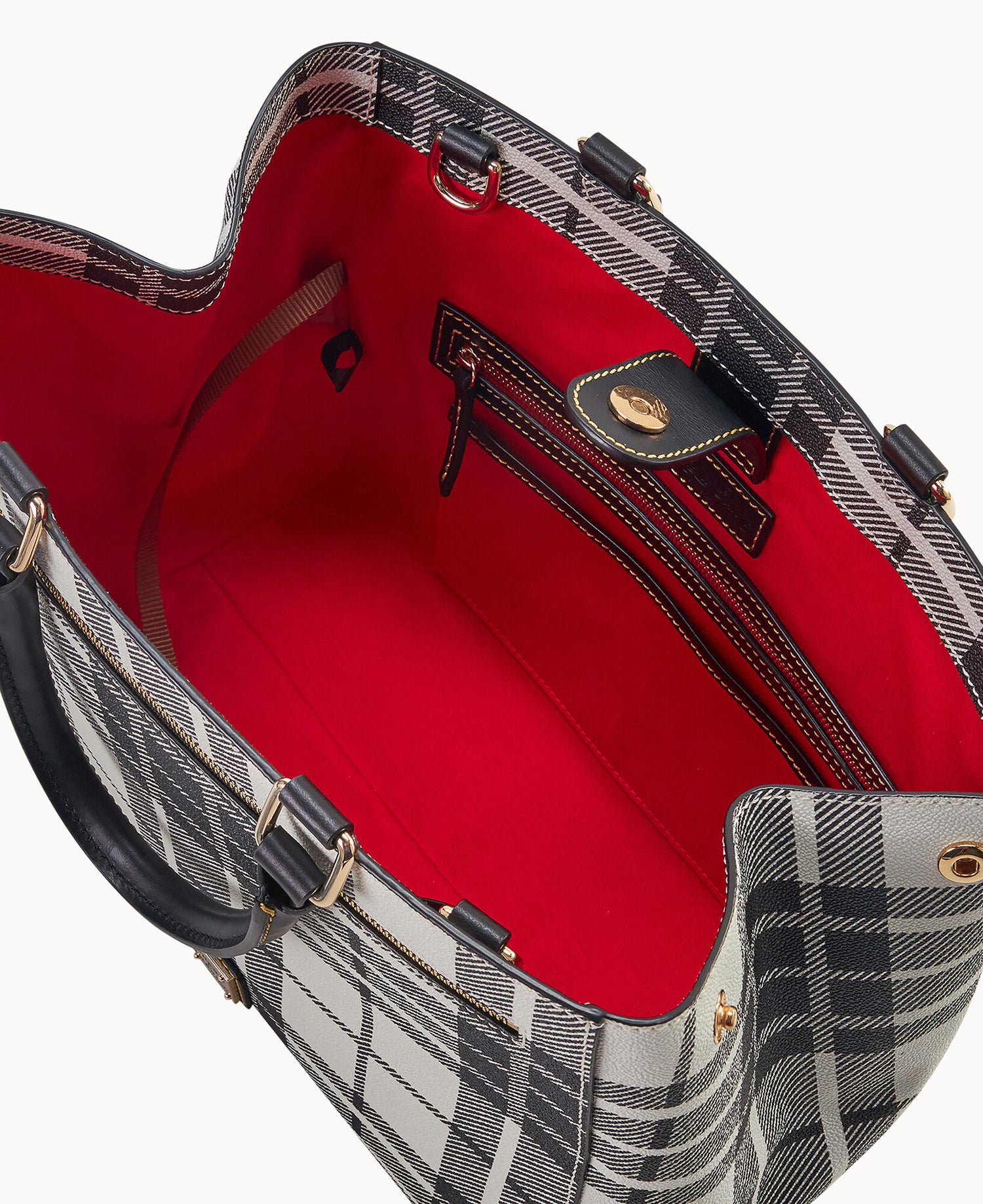 Oxford Zip Satchel