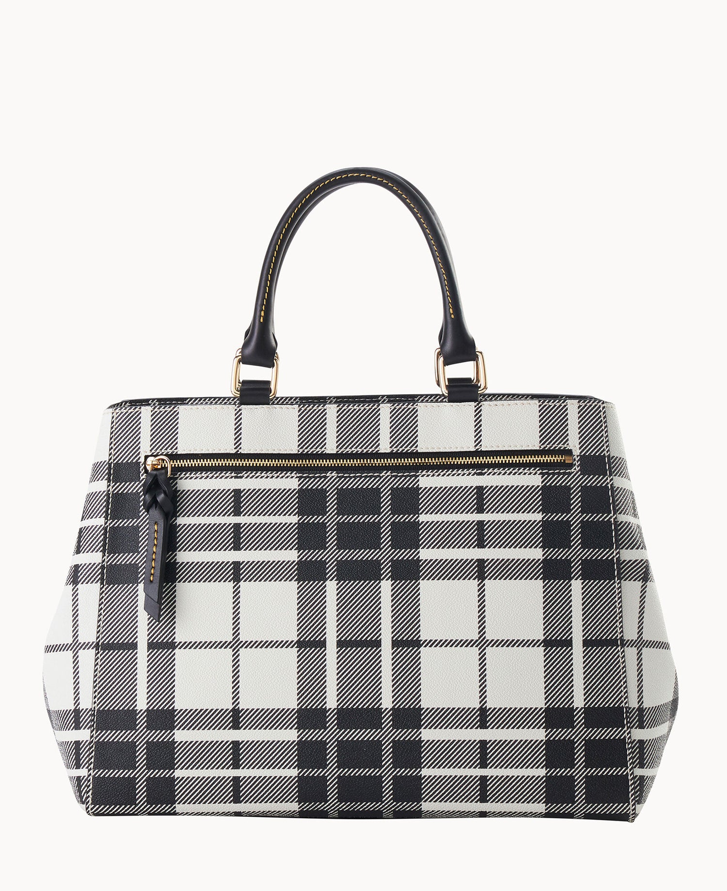Oxford Zip Satchel