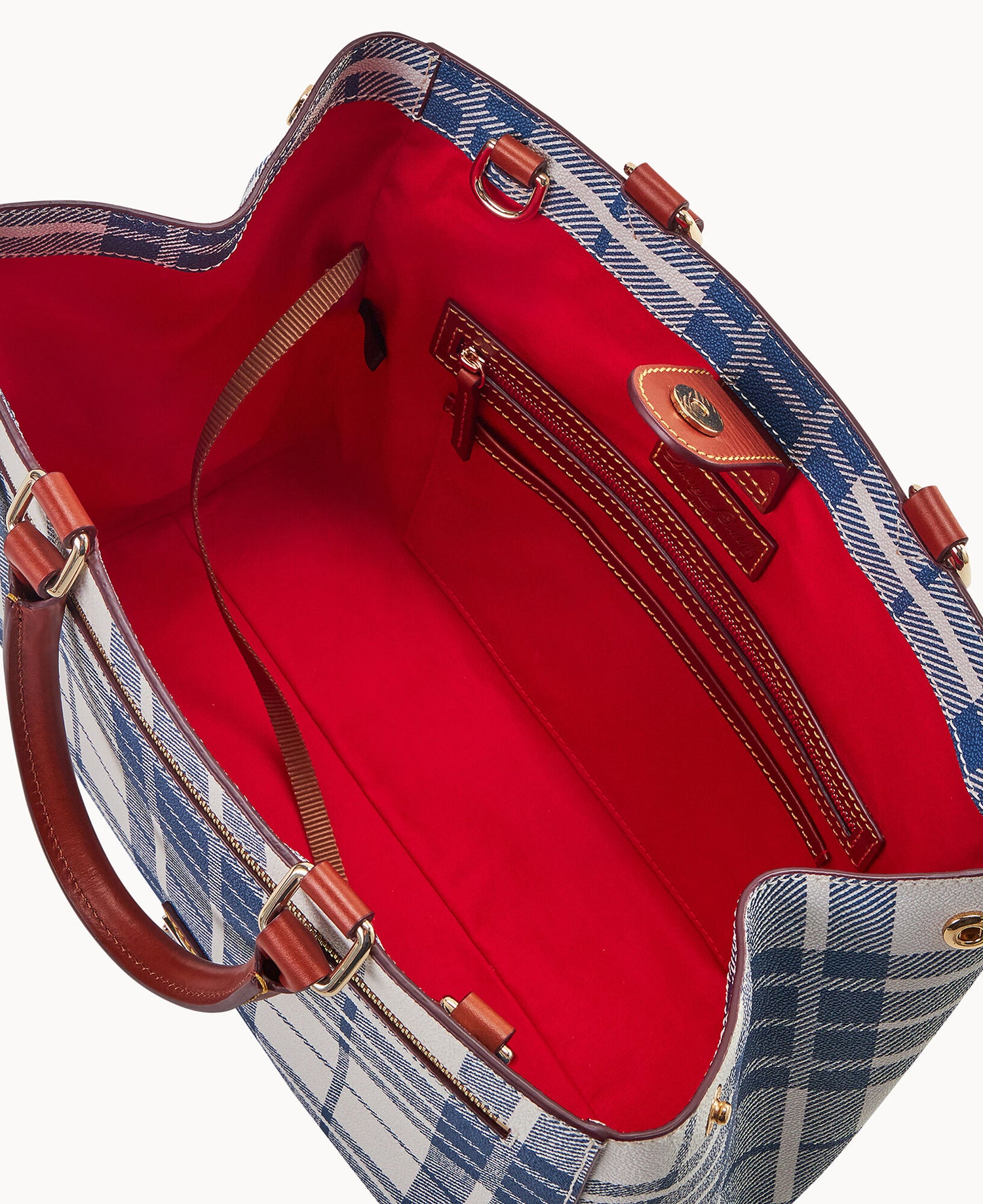 Oxford Zip Satchel