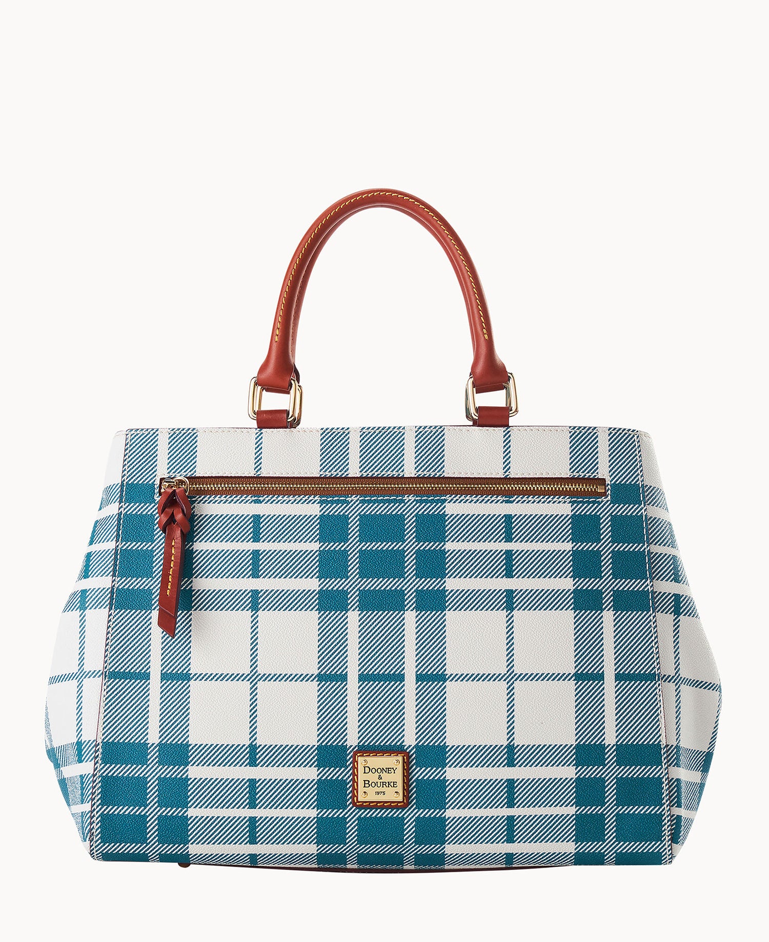 Oxford Zip Satchel